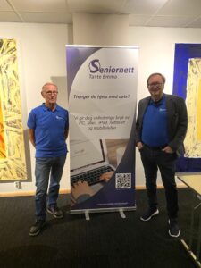 Seniorkonferansen 2024: To medlemmer med "roll-up"