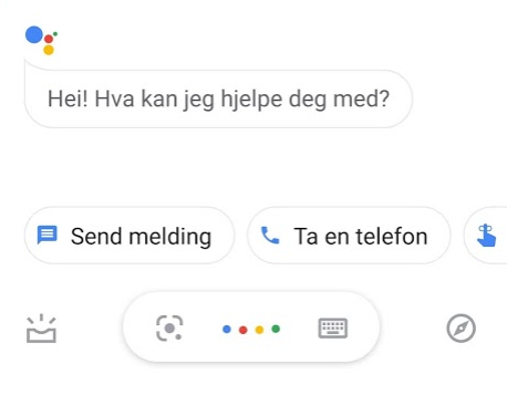 Aktivering Google Assistent