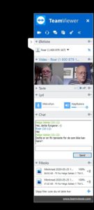 Teamviewer med video og chat