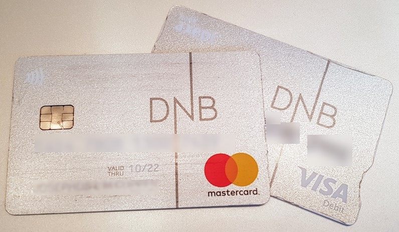 Eksempel Visa og MastercardEksempel Visa og Mastercard