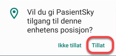 Gi tilgang til posisjon