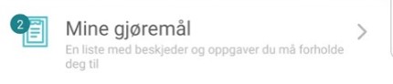 Mine gjøremål