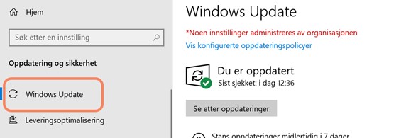 Windows update