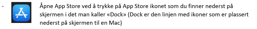 Åpne App Store