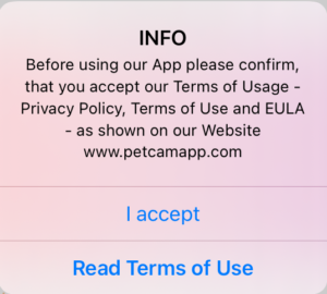 PetCam-app 