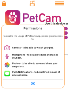 PetCam-app 