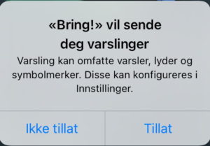 Bring-varslinger