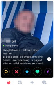 Tinder-Profil eksempel