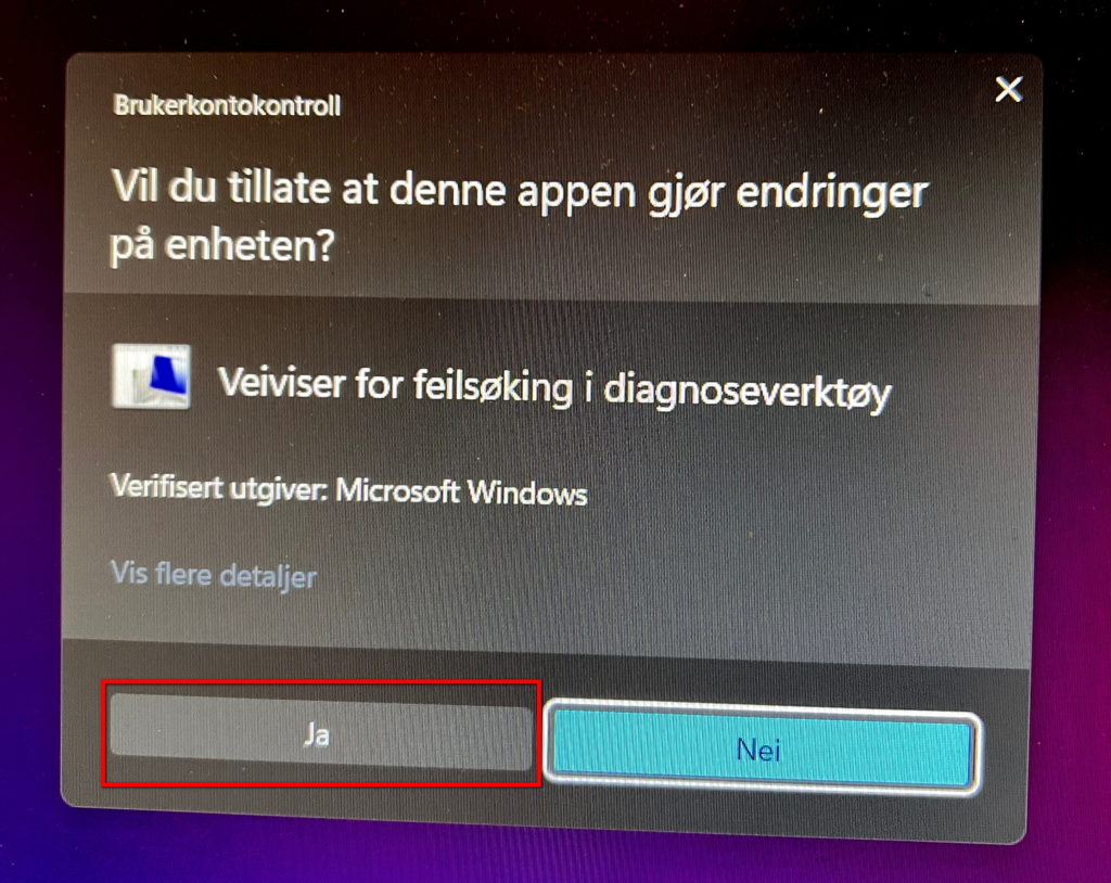 Windows brukerkontokontroll