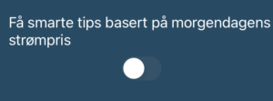 Strømpriser app-aktivere tips