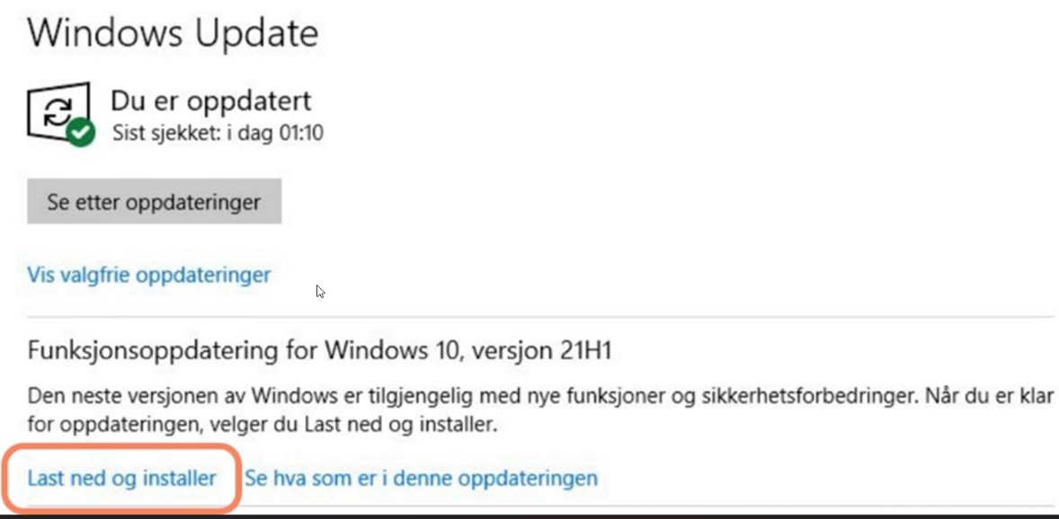 Last ned og installer