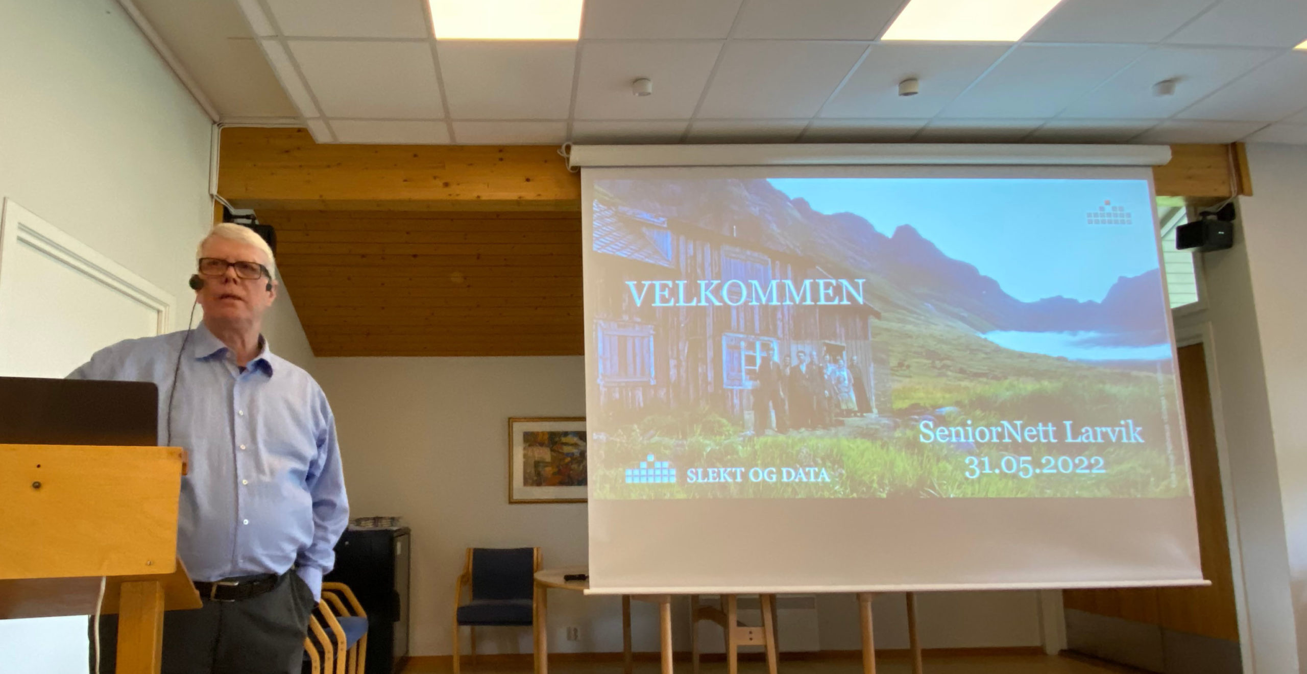 Bilde av Thore Stordalen fra Larvik Slekt og Data