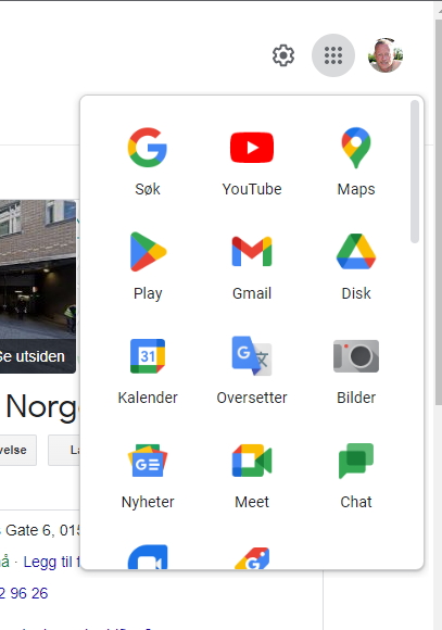 google tjenester