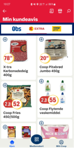 Tilbuds aviser for Coop butikkene