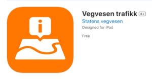 Vegvesentrafikk app